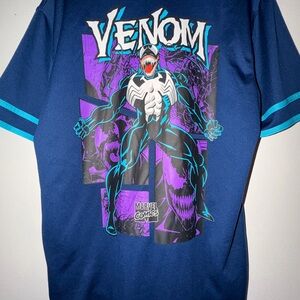 Marvel Venom Graphic Jersey - Blue and Purple